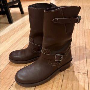 Coach Dawn Moto Bootie size 7.5